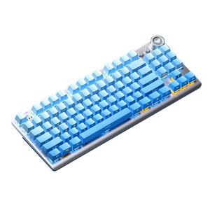 狼蛛F3001/F3009无线三模机械键盘87键电脑笔记本办公电竞游戏