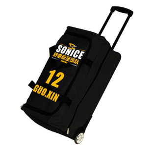 足球收纳包户外运动双肩拉杆箱网球篮球橄榄球大容量球包训练包