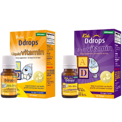 【官方旗舰】Ddrops婴儿维生素ad