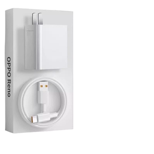 手机充电器OPPO80W官方原装正品快充全系列适用USB插头快充findX8/X7pro手机120W充电器闪充套装