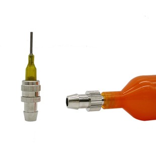 螺纹转针头鲁尔接头针筒延长管点胶针筒接头公母头转接头M5M6M8