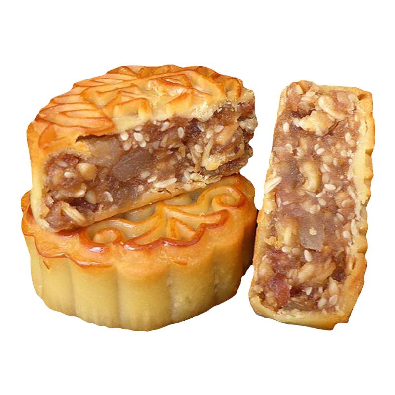 岑饮叉烧伍仁老广式月饼广西岑溪
