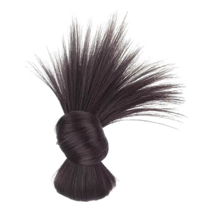 【全店出厂价】法式慵懒抓夹丸子头假发花苞抓夹式半扎假发包辫子