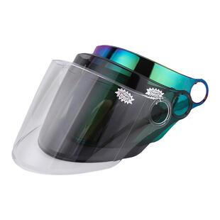 Andes336/638/622/T02/X382头盔镜片V21挡风面罩透明防紫外线镜片