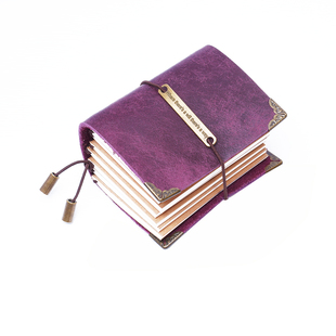 原创真皮迷你TN旅行本 手工A9笔记本 特效磨砂植鞣头层牛皮日记本