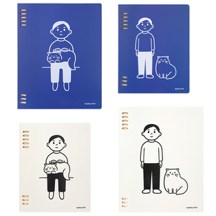 限定日本kokuyo国誉Noritake联名活页本8孔不硌手学生用笔记本b5