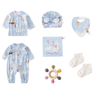 [云梦星语]aqpa爱帕新生婴儿礼盒七件套衣服见面礼盒套装送礼高档