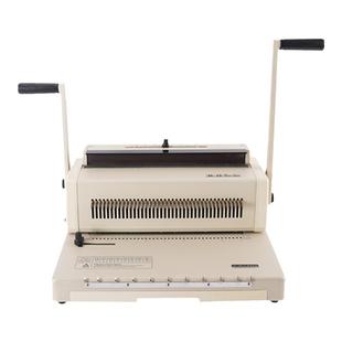 力晴铁圈打孔装订机34孔可抽刀双线圈打孔机A3A4台历挂历标书合同凭证档案A5装订机