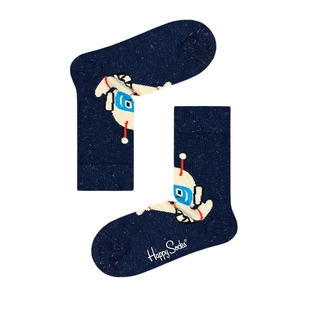 Happy Socks潮牌秋季袜子男女款时尚彩虹袜多巴胺外穿百搭中筒袜