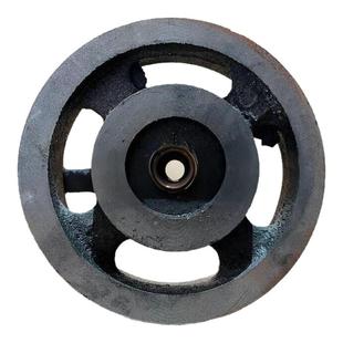 大棚卷帘机皮带轮内径20电机减速机铸铁双槽皮带三角带轮配件大全
