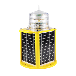 LED太阳能航标灯航空障碍灯海上手机APP遥测遥控GPS同步夜间闪光