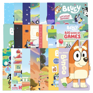 小蓝狗布鲁伊 Love from Bluey 系列英文原版 儿童卡通动画故事绘本 图画故事书 精装 平装 纸板书 进口童书 4-8岁 儿童读物 亲子