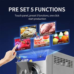 48L工厂商用ice machine外贸出口Gelato硬质冰淇淋机 cream