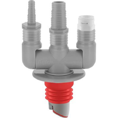 可旋转排水三通阳台地漏50管洗烘套装扫地机器人下水管道三合一