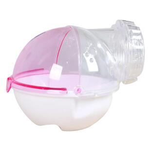 仓鼠浴室厕所两用笼子外接大号金丝熊浴盆洗澡浴沙用品小浴缸浴房