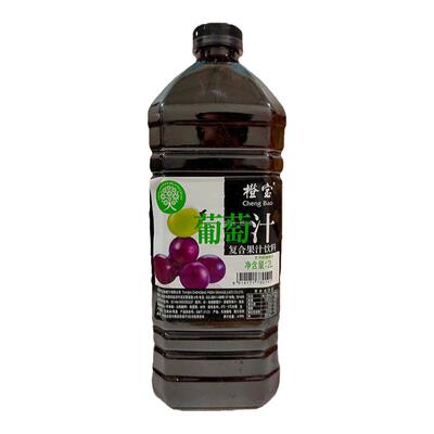 橙宝果汁2L酒店专用多种口味