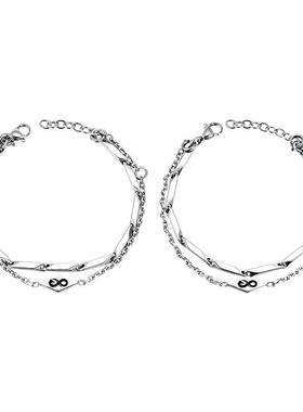 可拆卸双层拼接链身手链