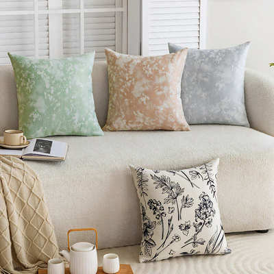 法式客厅沙发靠枕抱枕套不含芯2025新款大靠垫床头四季高级感靠背
