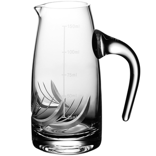 NAPPA白酒杯分酒壶水晶玻璃烈酒杯手工刻花分酒壶玻璃分酒壶