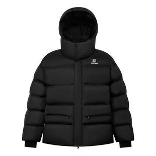 ROUTE66连帽羽绒服2026新款防风防水冬季保暖三防羽绒外套男女款