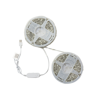 2026新款声控串串灯户外幻彩皮线灯跑马灯网红瀑布流水灯感应彩灯