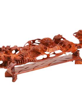 如意人生红木雕刻新中式风摆件