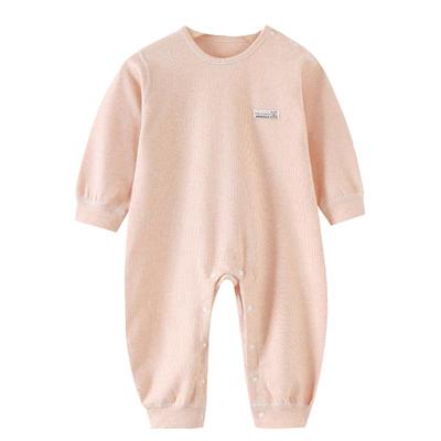 婴儿连体衣秋冬睡衣保暖打底哈衣