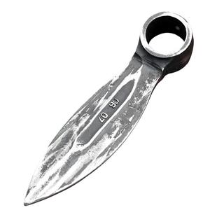 加厚连杆小锄头手工锻打种菜种花园艺工具淬火锻打多功能农用工具