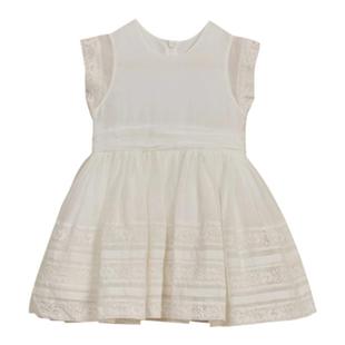 RyleeCru正品女童连衣裙桑蚕丝裙子RC女孩裙子黄玫瑰