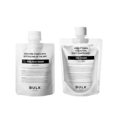 日本进口本客男士洁面乳爽肤水