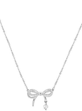 dodogogo蝴蝶结流苏项链轻奢颈链