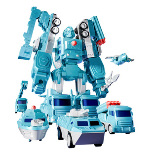 儿童益智玩具生日礼物磁力男孩积木拼装金刚变形磁吸机器人3到6岁