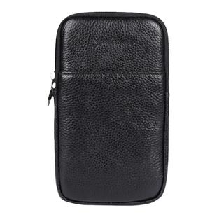 手机腰包男款式超薄手机包真皮手机皮套男士干活工地可穿皮带挂包