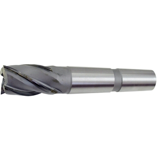 锥柄镶硬质合金螺旋立铣刀刃焊接钨钢铣刀3540*120直柄加长立铣刀