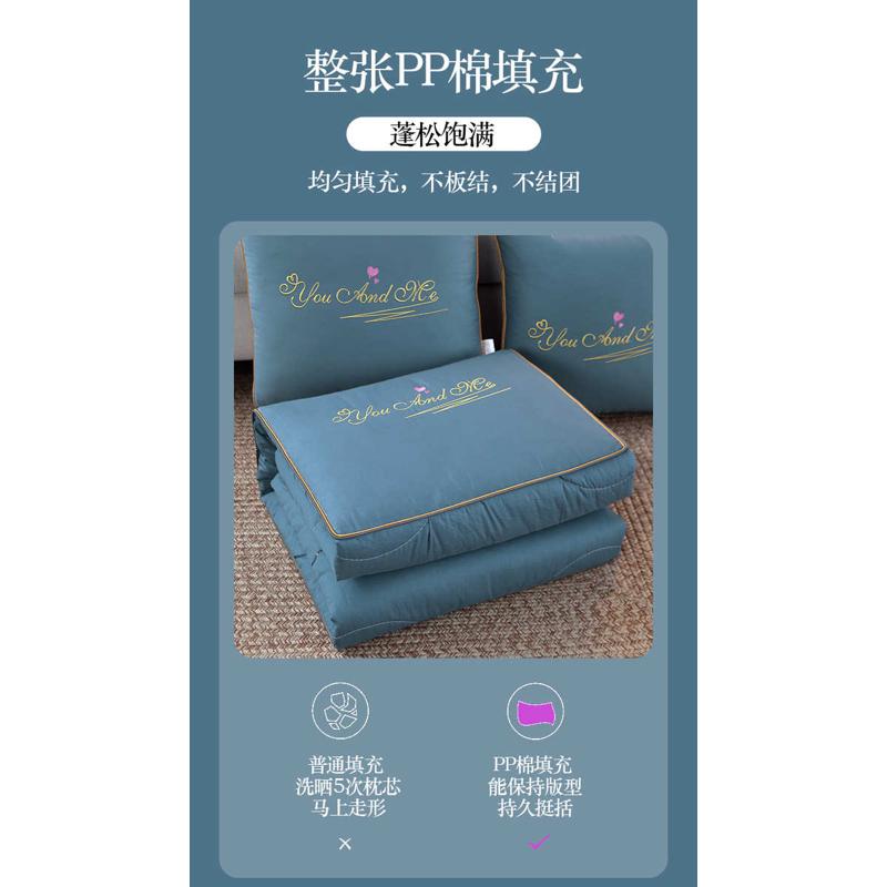 纯棉折叠汽车载抱枕被子两用全棉办公室靠枕午睡枕头二合一后排坐