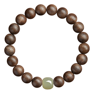 贺福缘沉香手串官方旗舰店情绪稳定中药手链男女士沉水级佛珠礼物