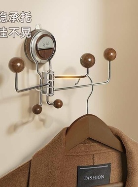 半岛良品真空吸盘挂钩墙上旋转浴室壁挂门后免打孔强力承重挂衣钩