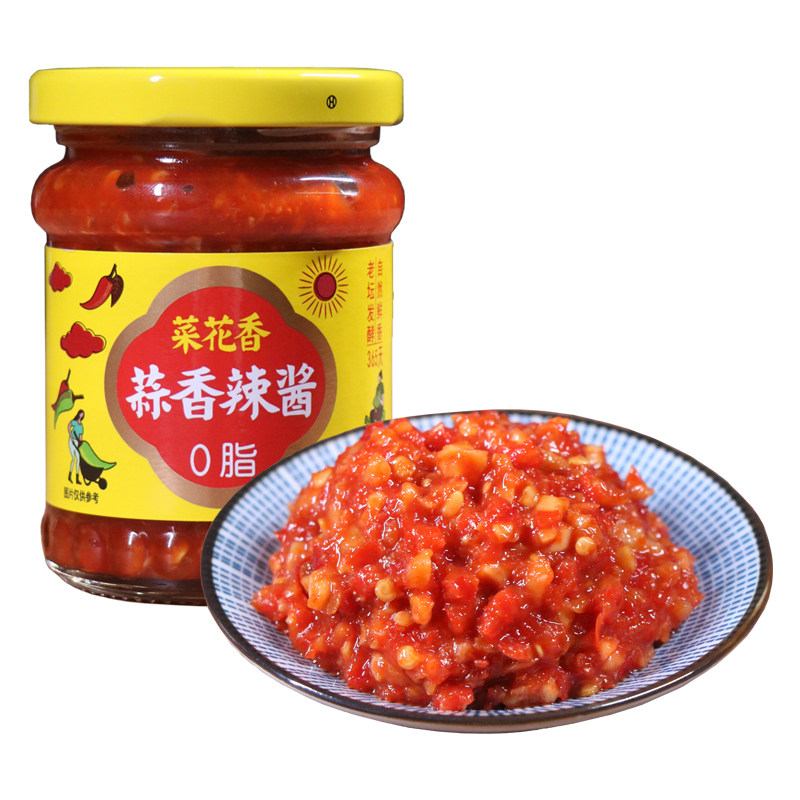 四川菜花香160g蒜香辣酱