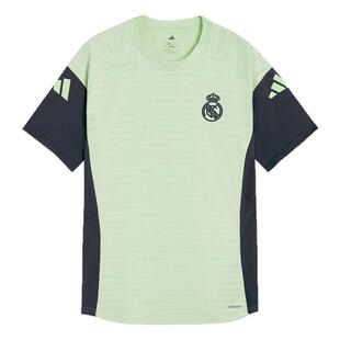 皇家马德里球员版训练短袖球衣男夏季adidas阿迪达斯官方outlets