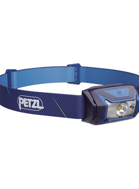 攀索PETZL TIKKA 小巧头灯 易于使用 红光照明 350流明 徒步 野营