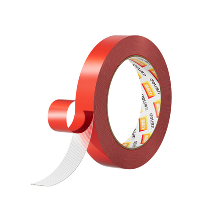 得力布基胶带无痕高粘度双面胶