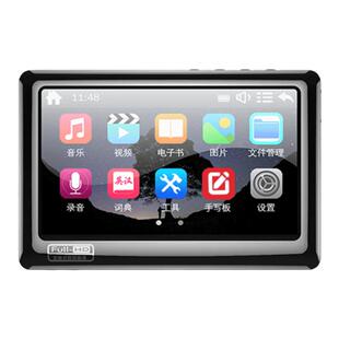 新科mp5全面屏播放器mp4随身听mp6学习英语听力大外放小说mp3插卡