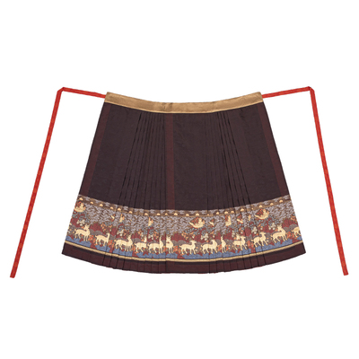 谜阿凰2025秋原创马面裙明制汉服