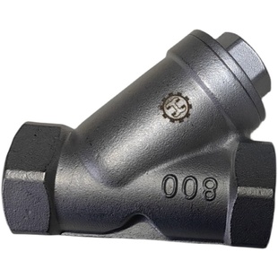 上海良工阀门304不锈钢内螺纹Y型滤网GL11W-16P过滤器DN15/20 /25
