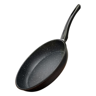 麦饭石平底锅牛排煎锅不粘锅家用煎饼锅小煎蛋锅电磁炉烙饼深煎锅