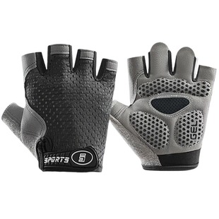 儿童运动手套男女童户外防起茧半指骑行轮滑单杠专用防滑透气薄款