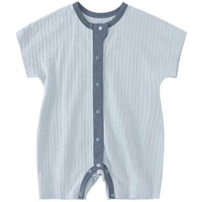 巴厘小猪婴儿连体衣夏季短袖薄款