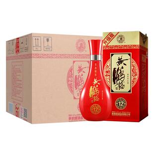 【官方直营】黄鹤楼酒 生态原浆12 42度500mL*6瓶白酒整箱送礼