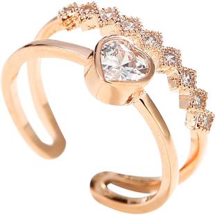 脚趾戒指女爱心脚趾环小众设计脚指脚戒指轻奢性感脚戒开口脚趾戒