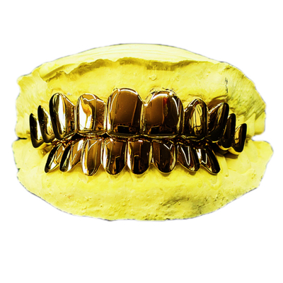 Mr.Bling光金纯银Grillzy牙套